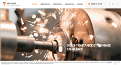 Desktop Screenshot of mecanum-international.fr